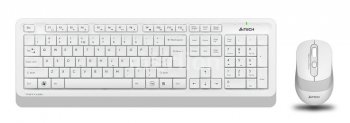 Комплект клавиатура + мышь A4Tech Fstyler FG1010 White/Gray (Кл-ра, USB, FM+Мышь,4кн, Roll, USB, FM) 