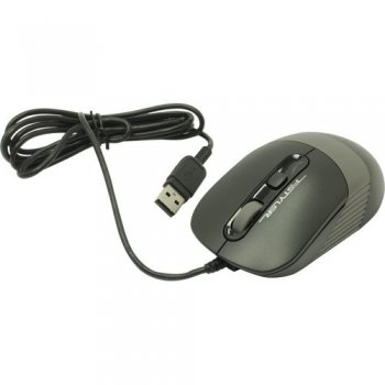 Мышь A4Tech FSTYLER Optical Mouse <FM10 Grey> (RTL) USB 4btn+Roll