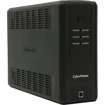 Источник бесперебойного питания 1100VA CyberPower <UT1100EIG> защита телефонной линии/RJ45, USB