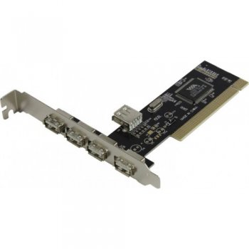 Контроллер ExeGate EXE-352 (OEM) PCI, USB2.0, 4 port-ext, 1 port-int <EX281227RUS>
