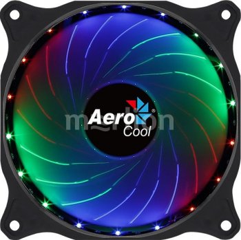 Вентилятор Aerocool Cosmo 12 120x120mm 4-pin(Molex)24dB 160gr LED Ret