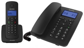 Радиотелефон ALCATEL M350 COMBO RU BLACK АОН