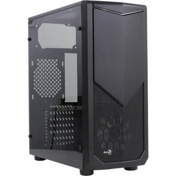 Корпус Miditower Aerocool <TOMAHAWK-A-BK-V1> ATX Без БП