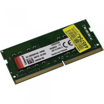 Оперативная память для ноутбуков 8Gb 3200MHz Kingston KVR32S22S8/8 VALUERAM RTL PC4-25600 CL22 SO-DIMM 260-pin 1.2В single rank Ret