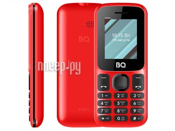 Мобильный телефон BQ 1848 Step+ Red/Black (QuadBand, 1.77" 160x128, GSM+BT, microSD, 70г)