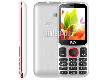 Мобильный телефон BQ 2440 Step L+ White-Red