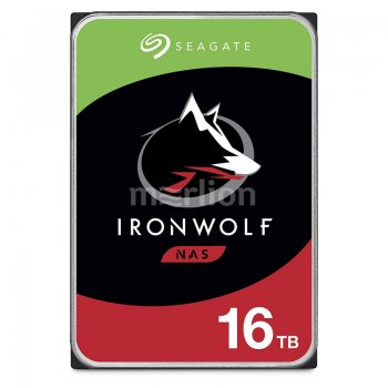 Жесткий диск 16 Тб SATA 6Гб/s Seagate IronWolf <ST16000VN001> 3.5" 7200rpm 256Mb