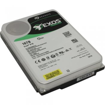 Жесткий диск 16 Тб SATA 6Гб/s Seagate Exos X16 <ST16000NM001G> 3.5"