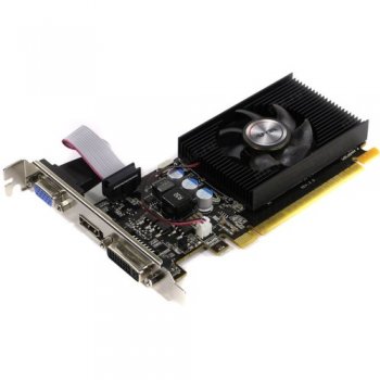 Видеокарта 1024 Мб <PCI-E> DDR3 AFOX AF220-1024D3L2 (RTL) D-Sub+DVI+HDMI <GeForce GT220>