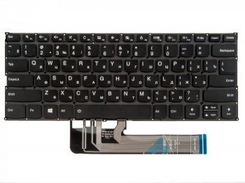 Клавиатура Lenovo Yoga 530-14IKB, 530-14IKB, 730-13IKB, 730-13IWL, 730-15IKB, 730-15IWL черная с подсветкой
