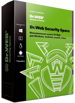 Антивирусный комплекс Dr.Web Security Space продление на 36мес.5 лиц (Онлайн поставка)