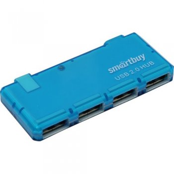 Концентратор USB Smartbuy <SBHA-6110-B> 4-port USB2.0 Hub