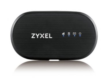 Модем GSM 2G/3G/4G Zyxel WAH7601-EUZNV1F micro USB Wi-Fi Firewall +Router внешний черный