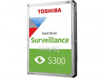 Жесткий диск Toshiba SATA-III 2 Тб HDWT720UZSVA Surveillance S300 (5400rpm) 128Mb 3.5"