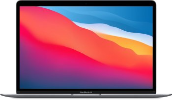 Ноутбук Apple MacBook Air <MGN63RU/A> Space Grey M1/8/256SSD/WiFi/BT/MacOS/13.3"Retina/1.29 кг