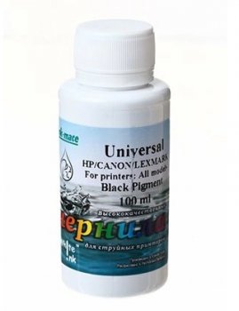 Чернила Ink-mate для HP/Canon/Lexmark универсальные BK pigment 100ml