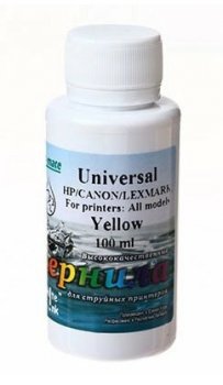 Чернила Ink-mate для HP/Canon/Lexmark универсальные Yellow 100ml