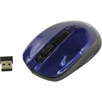 Мышь беспроводная SmartBuy One Wireless Optical Mouse <SBM-332AG-B> (RTL) USB 3btn+Roll,