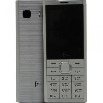 Мобильный телефон f+ B241 Silver (DualBand, 2.4" 320x240, GSM+BT, microSD, 0.08Mpx, 102г)