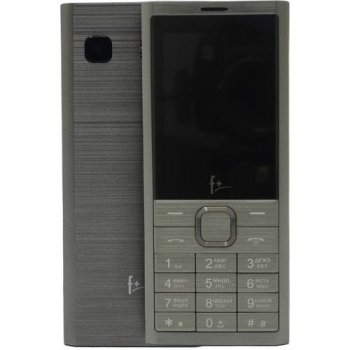Мобильный телефон f+ B241 Dark Grey (DualBand, 2.4" 320x240, GSM+BT, microSD, 0.08Mpx, 102г)
