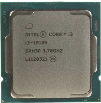 Процессор Intel Core i3-10105 OEM {3.7GHz, 6MB, LGA1200}