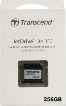 Карта памяти SSD 256 Gb Transcend JetDrive Lite 350 <TS256GJDL350>