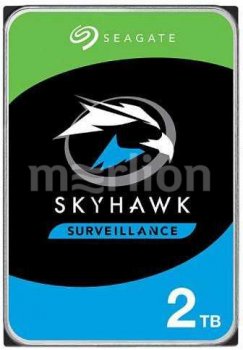 Жесткий диск Seagate Original SATA-III 2 Тб ST2000VX015 Surveillance Skyhawk (5400rpm) 256Mb 3.5"