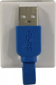 Картридер Smartbuy <SBR-700-W> USB3.0 MMC/SDHC/microSDHC/MS(/Pro/Duo) Card Reader/Writer