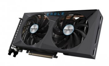 Видеокарта Gigabyte PCI-E 4.0 GV-N3060GAMING OC-12GD 2.0 LHR NVIDIA GeForce RTX 3060 12048 Мб 192bit GDDR6 1837/15000 HDMIx2 DPx2 HDCP Ret