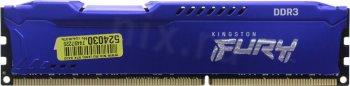 Оперативная память Kingston Fury Beast <KF316C10BK2/16> DDR3 DIMM 16Gb KIT 2*8Gb <PC3-12800> CL10