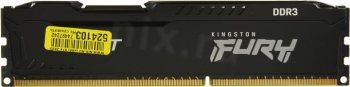 Оперативная память Kingston Fury Beast <KF318C10BB/4> DDR3 DIMM 4Gb <PC3-15000> CL10
