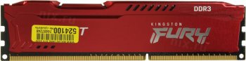 Оперативная память Kingston Fury Beast <KF316C10BR/4> DDR3 DIMM 4Gb <PC3-12800> CL10