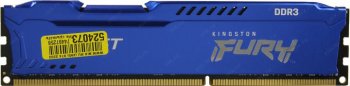 Оперативная память Kingston Fury Beast <KF316C10B/8> DDR3 DIMM 8Gb <PC3-12800> CL10