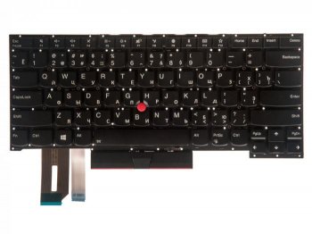 Клавиатура Lenovo ThinkPad X1 Extreme 2nd Gen, ThinkPad P1 X1 Extreme Gen1 черная с подсветкой