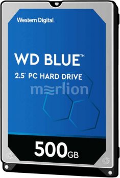 Жесткий диск WD Original SATA-III 500Гб WD5000LPZX Blue (5400rpm) 128Mb 2.5"