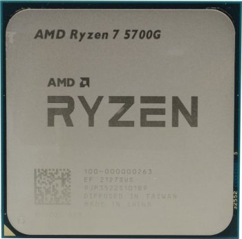 Процессор AMD Ryzen 7 5700G (100-000000263) 3.8 GHz/8core/SVGA Radeon/4+16Mb/65W Socket AM4
