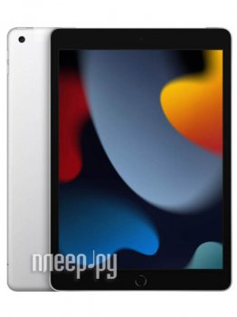 Планшетный компьютер APPLE iPad 10.2 Wi-Fi + Cellular 256Gb Silver MK4H3RU/A
