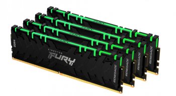 Оперативная память Kingston 32GB 3600MHz DDR4 CL16 DIMM (Kit of 4) FURY Renegade RGB