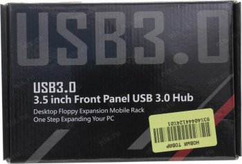 Планка портов Espada <EFL5001>USB3.0 2-port+USB3.0-C 2-port Front Panel (крепление на лицевую панель корпуса 3.5")