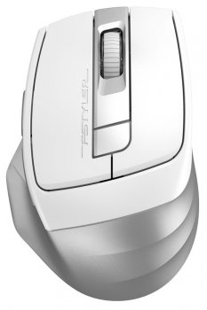 Мышь беспроводная A4Tech FSTYLER Wireless&Bluetooth Optical Mouse <FB35C Ice White> (RTL) USB 6btn+Roll