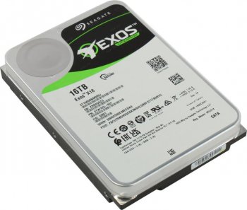 Жесткий диск 16Тб Seagate Exos X18 (ST16000NM000J) SATA 6Гб/s, 7200 rpm, 256mb buffer, 3.5"