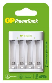 Зарядное устройство GP PowerBank E411-2CRB1 2600mAh