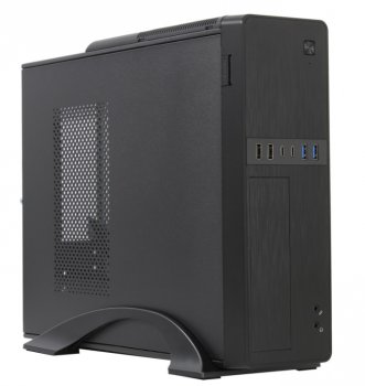 Корпус PowerCool S615-6UC-300W (Desktop, Черн., БП 300Вт., 2*USB3.0, 2*USB2.0, 2*USB Type-C)