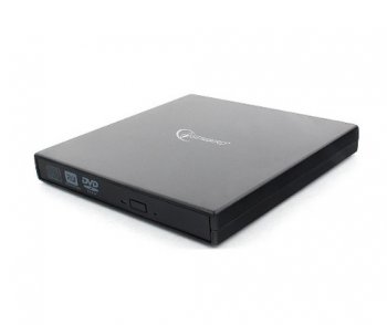 Привод DVD внешний DVD RAM & DVD±R/RW & CDRW Gembird DVD-USB-02 USB2.0 EXT (RTL)