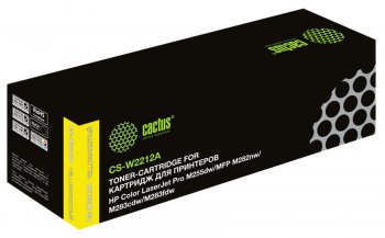 Картридж Cactus CS-W2212A Yellow для HP LaserJet Pro M255/MFP M282/M283