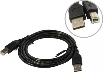 Кабель Cablexpert <CCP-USB2-AMBM-6> USB 2.0 A-->B 1.8м