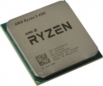 Процессор AMD Ryzen 3 4100 OEM (100-000000510) 3,80GHz, Turbo 4,00GHz, Without Graphics,AM4