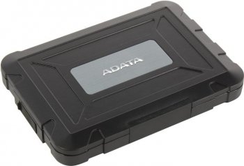 Внешний бокс A-DATA <AED600-U31-CBK> (2.5" SATA устройств, USB3.2)