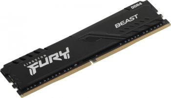 Оперативная память 16Gb 3200MHz Kingston KF432C16BB/16-SP Fury Beast Black PC4-25600 CL16 DIMM 288-pin 1.35В single rank