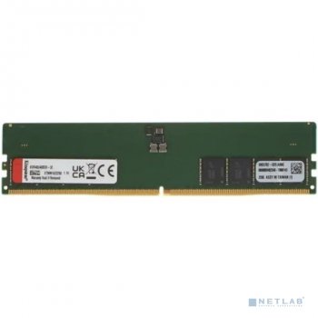 Оперативная память Kingston DDR5 32GB 4800MT/s CL40 DIMM 2Rx8 KVR48U40BD8-32